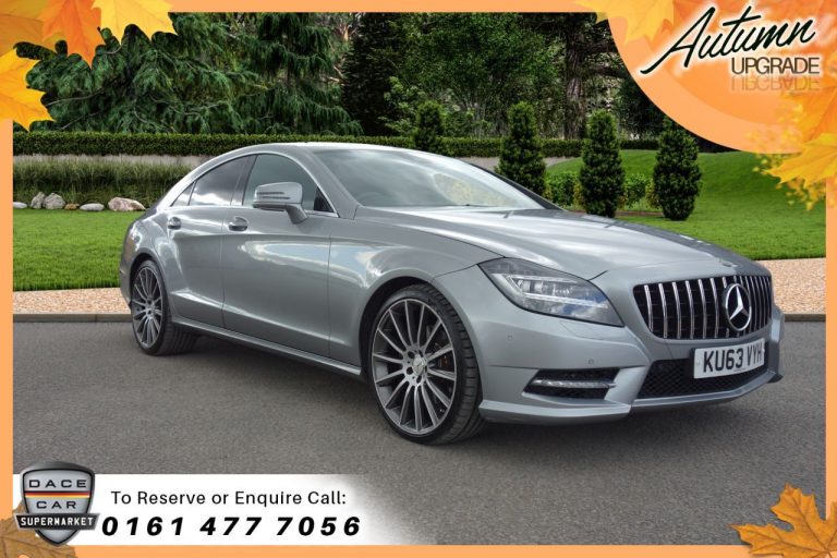 Used 2014 SILVER MERCEDES-BENZ CLS CLASS Coupe 2.1 CLS250 CDI BLUEEFFICIENCY AMG SPORT 4d 204 BHP DIESEL (reg. 2014-02-04) (Automatic) for sale in Stockport