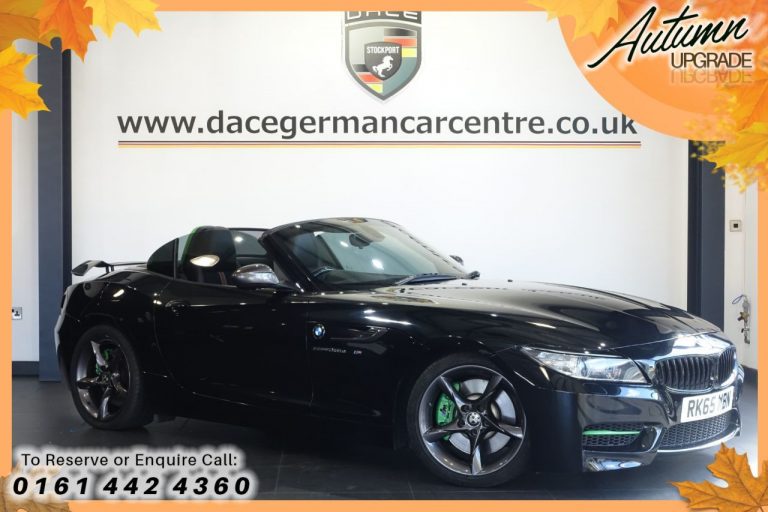 Used 2015 BLACK BMW Z4 Convertible 3.0 Z4 SDRIVE35IS ROADSTER 2DR AUTO 340 BHP PETROL (reg. 2015-09-01) (Automatic) for sale in Stockport