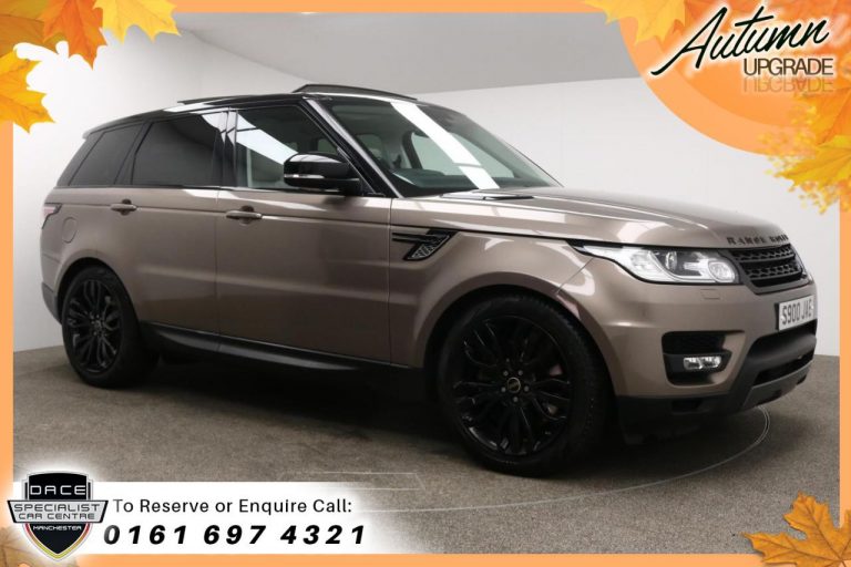 Used 2016 BROWN LAND ROVER RANGE ROVER SPORT Estate 3.0 SDV6 HSE DYNAMIC 5d AUTO 306 BHP DIESEL (reg. 2016-04-20) (Automatic) for sale in Stockport