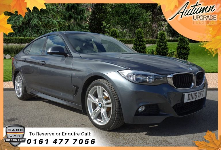 Used 2016 GREY BMW 3 SERIES GRAN TURISMO Hatchback 3.0 330D M SPORT GRAN TURISMO 5d AUTO 255 BHP DIESEL (reg. 2016-03-31) (Automatic) for sale in Stockport