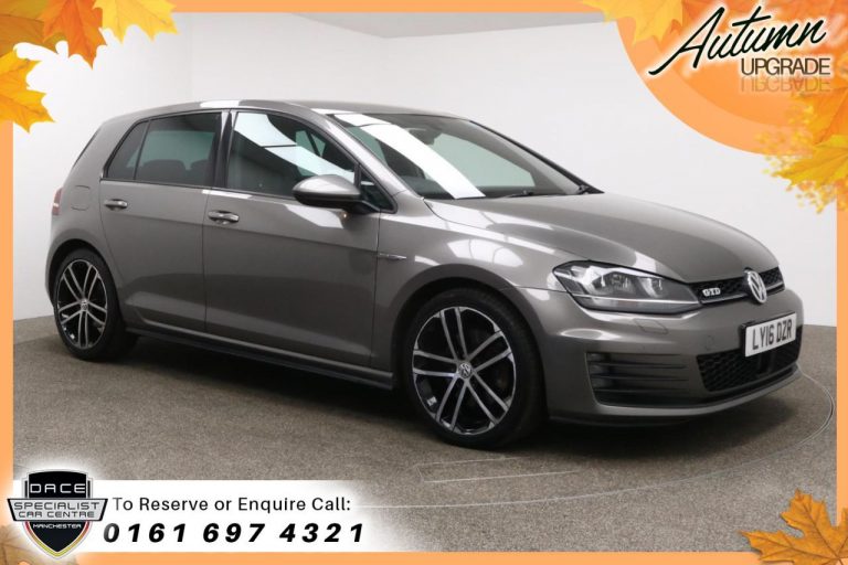 Used 2016 GREY VOLKSWAGEN GOLF Hatchback 2.0 GTD DSG 5d AUTO 182 BHP DIESEL (reg. 2016-06-16) (Automatic) for sale in Stockport