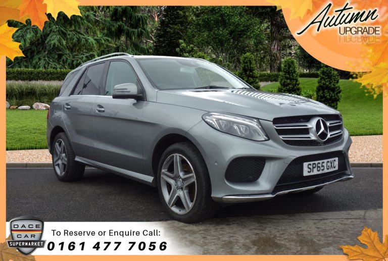 Used 2016 SILVER MERCEDES-BENZ GLE-CLASS Estate 2.1 GLE 250 D 4MATIC AMG LINE 5d AUTO 201 BHP DIESEL (reg. 2016-01-21) (Automatic) for sale in Stockport