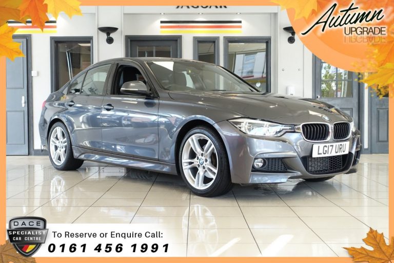 Used 2017 GREY BMW 3 SERIES Saloon 2.0 320D M SPORT 4d AUTO 188 BHP DIESEL (reg. 2017-03-30) (Automatic) for sale in Stockport