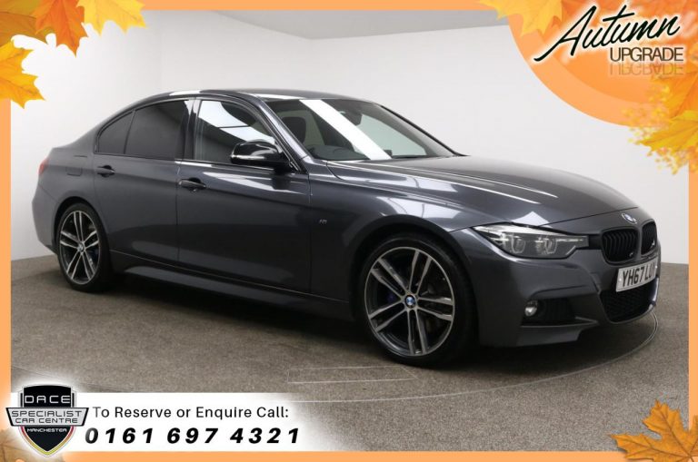 Used 2017 GREY BMW 3 SERIES Saloon 2.0 320D M SPORT SHADOW EDITION 4d AUTO 188 BHP DIESEL (reg. 2017-09-22) (Automatic) for sale in Stockport