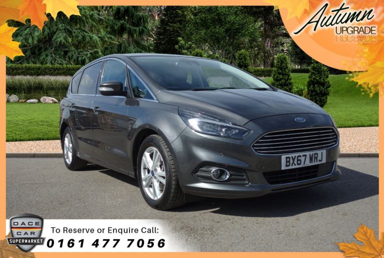 Used 2017 GREY FORD S-MAX MPV 2.0 TITANIUM TDCI 5d AUTO 148 BHP DIESEL (reg. 2017-09-20) (Automatic) for sale in Stockport