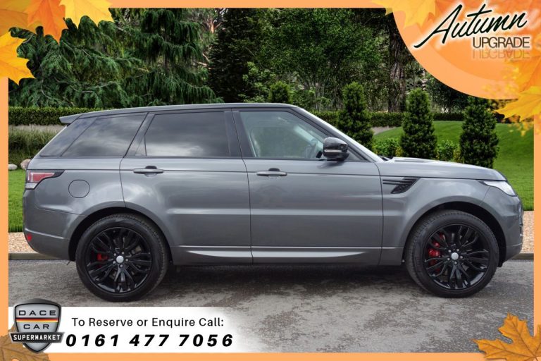 Used 2017 GREY LAND ROVER RANGE ROVER SPORT Estate 3.0 SDV6 HSE 5d 306 BHP DIESEL (reg. 2017-07-07) (Automatic) for sale in Stockport