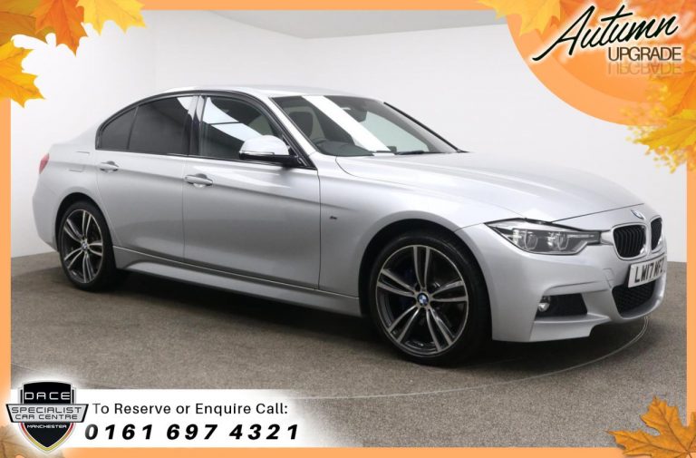 Used 2017 SILVER BMW 3 SERIES Saloon 2.0 320D XDRIVE M SPORT 4d AUTO 188 BHP DIESEL (reg. 2017-06-26) (Automatic) for sale in Stockport