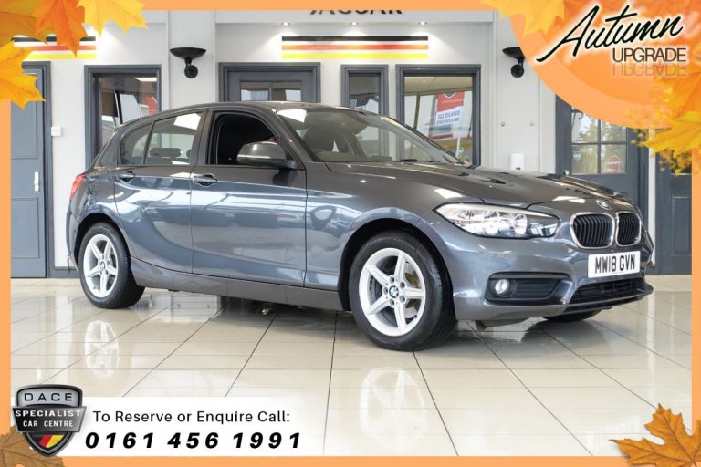 Used 2018 GREY BMW 1 SERIES Hatchback 1.5 116D SE 5d AUTO 114 BHP DIESEL (reg. 2018-05-29) (Automatic) for sale in Stockport