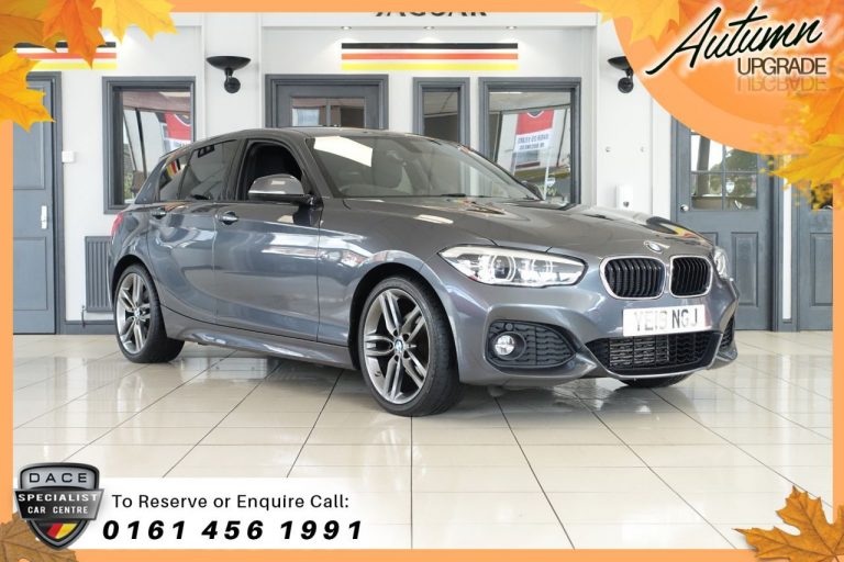 Used 2019 GREY BMW 1 SERIES Hatchback 2.0 120D M SPORT 5d AUTO 188 BHP DIESEL (reg. 2019-04-12) (Automatic) for sale in Stockport