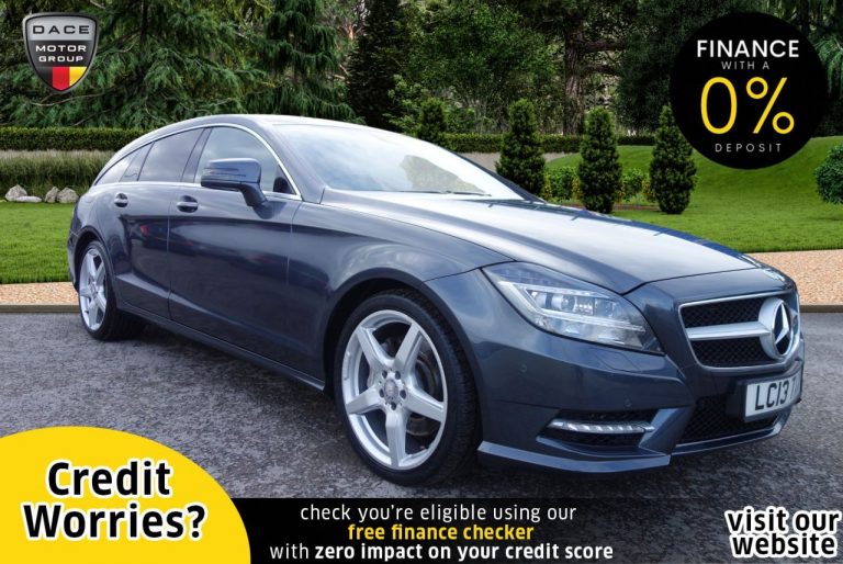 Used 2013 GREY MERCEDES-BENZ CLS CLASS Estate 3.0 CLS350 CDI BLUEEFFICIENCY AMG SPORT 5d 262 BHP DIESEL (reg. 2013-06-20) (Automatic) for sale in Stockport