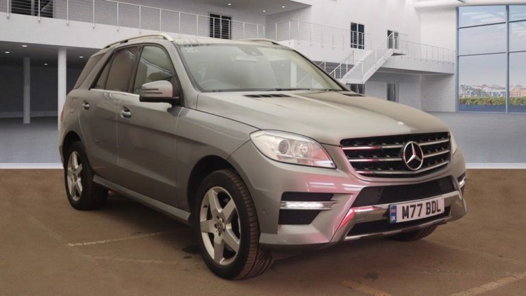 Used 2014 SILVER MERCEDES-BENZ M-CLASS Estate 3.0 ML350 BLUETEC AMG SPORT 5DR AUTO 258 BHP DIESEL (reg. 2014-01-08) (Automatic) for sale in Stockport