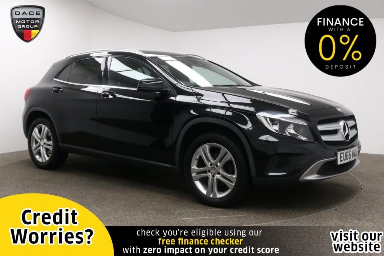 Used 2016 BLACK MERCEDES-BENZ GLA-CLASS Estate 2.1 GLA 200 D SPORT 5d AUTO 134 BHP DIESEL (reg. 2016-01-29) (Automatic) for sale in Stockport