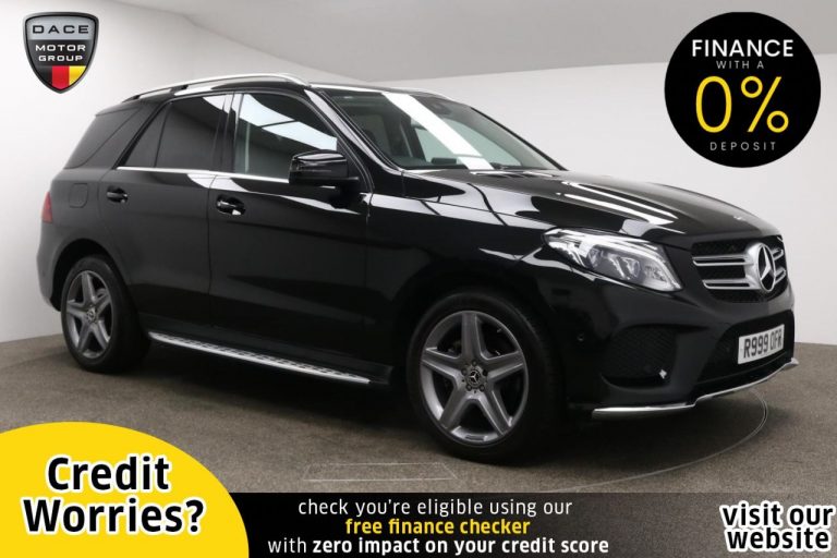 Used 2017 BLACK MERCEDES-BENZ GLE-CLASS Estate 2.1 GLE 250 D 4MATIC AMG LINE 5d AUTO 201 BHP DIESEL (reg. 2017-09-08) (Automatic) for sale in Stockport