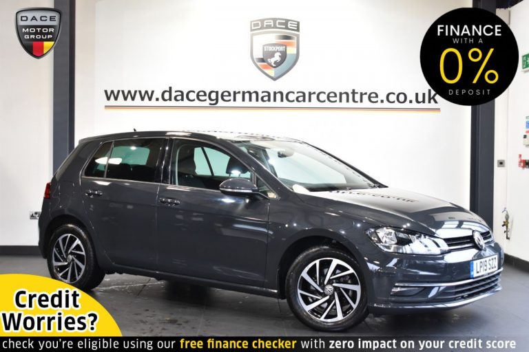 Used 2019 GREY VOLKSWAGEN GOLF Hatchback 1.6 MATCH TDI DSG 5DR AUTO 114 BHP DIESEL (reg. 2019-06-14) (Automatic) for sale in Stockport