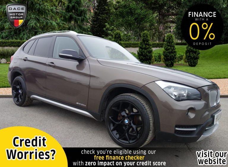 Used 2013 BRONZE BMW X1 Estate 2.0 SDRIVE20D XLINE 5d AUTO 181 BHP DIESEL (reg. 2013-04-19) (Automatic) for sale in Stockport