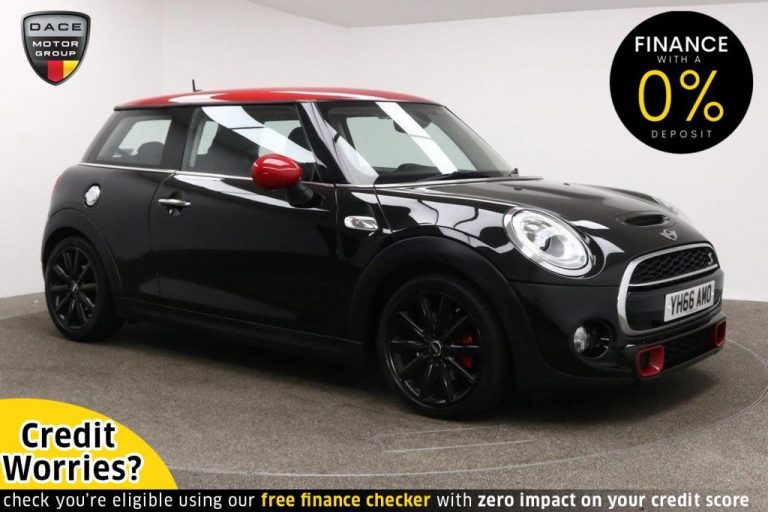Used 2016 BLACK MINI HATCH COOPER Hatchback 2.0 COOPER SD 3DR AUTO 168 BHP DIESEL (reg. 2016-10-31) (Automatic) for sale in Stockport