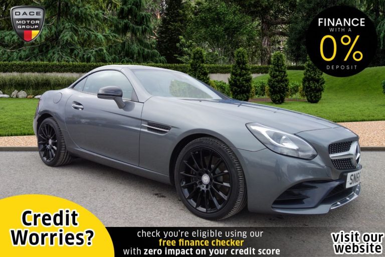 Used 2016 GREY MERCEDES-BENZ SLC Convertible 2.1 SLC 250 D AMG LINE 2d AUTO 201 BHP DIESEL (reg. 2016-09-17) (Automatic) for sale in Stockport