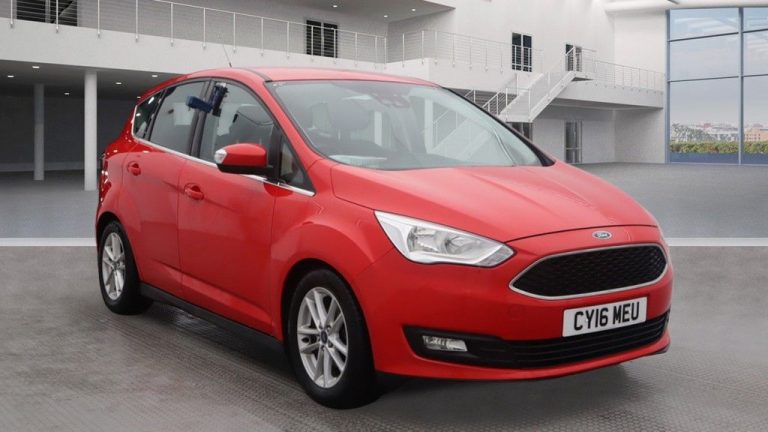 Used 2016 RED FORD C-MAX MPV 1.5 ZETEC TDCI 5d AUTO 118 BHP DIESEL (reg. 2016-08-02) (Automatic) for sale in Stockport