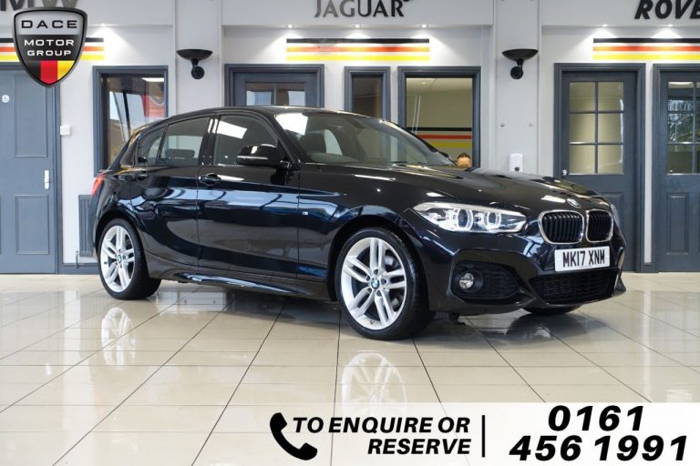 Used 2017 BLACK BMW 1 SERIES Hatchback 2.0 120D XDRIVE M SPORT 5d AUTO 188 BHP DIESEL (reg. 2017-03-02) (Automatic) for sale in Stockport