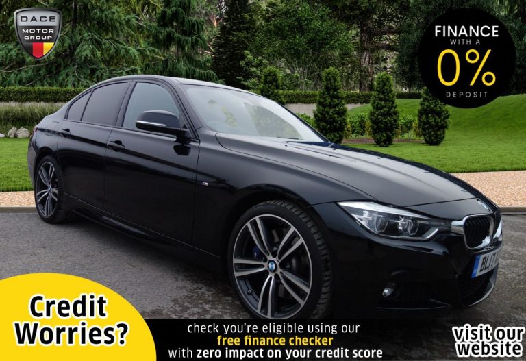 Used 2017 BLACK BMW 3 SERIES Saloon 3.0 340I M SPORT 4d 322 BHP PETROL (reg. 2017-05-26) (Automatic) for sale in Stockport