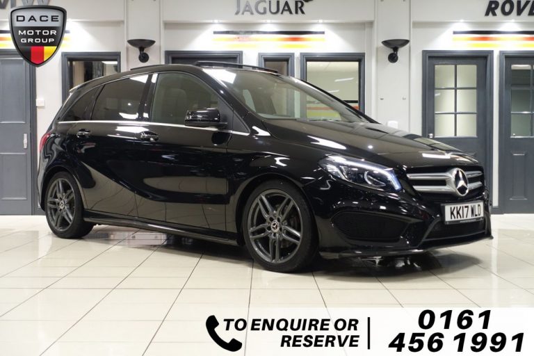 Used 2017 BLACK MERCEDES-BENZ B-CLASS MPV 2.1 B 200 D AMG LINE PREMIUM PLUS 5d AUTO 134 BHP DIESEL (reg. 2017-07-04) (Automatic) for sale in Stockport