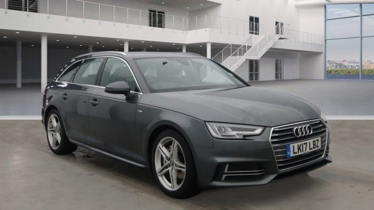 Used 2017 GREY AUDI A4 Estate 2.0 AVANT TDI ULTRA S LINE 5DR AUTO 188 BHP DIESEL (reg. 2017-03-01) (Automatic) for sale in Stockport