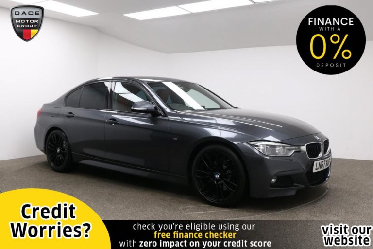 Used 2017 GREY BMW 3 SERIES Saloon 3.0 330D M SPORT 4d AUTO 255 BHP DIESEL (reg. 2017-09-20) (Automatic) for sale in Stockport