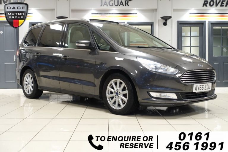 Used 2017 GREY FORD GALAXY MPV 2.0 TITANIUM X TDCI 5d AUTO 177 BHP DIESEL (reg. 2017-01-03) (Automatic) for sale in Stockport