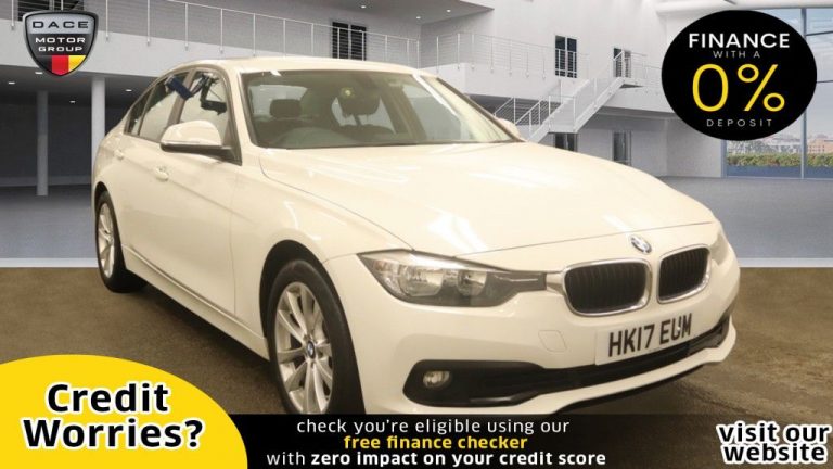 Used 2017 WHITE BMW 3 SERIES Saloon 2.0 318D SE 4d AUTO 148 BHP DIESEL (reg. 2017-06-30) (Automatic) for sale in Stockport