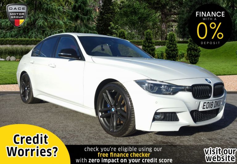 Used 2018 WHITE BMW 3 SERIES Saloon 2.0 330E M SPORT SHADOW EDITION 4d AUTO 249 BHP HYBRID ELECTRIC (reg. 2018-04-27) (Automatic) for sale in Stockport