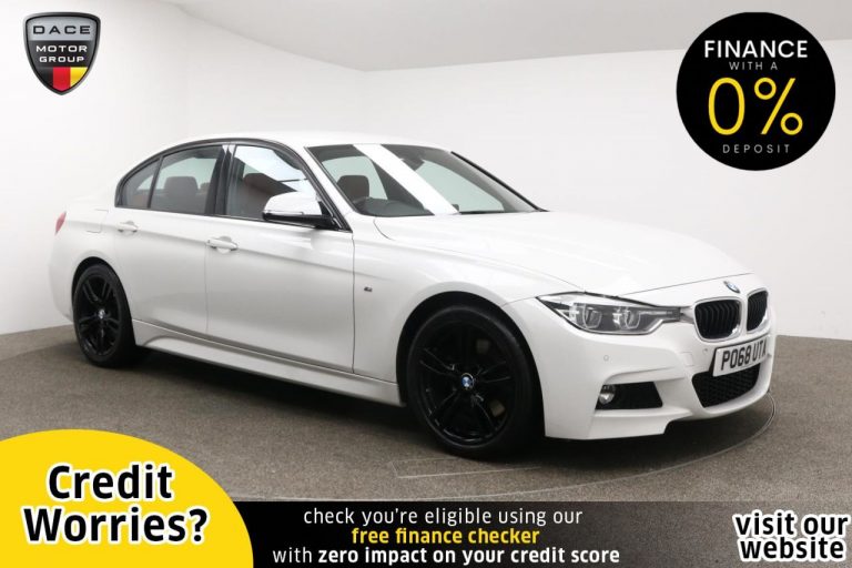 Used 2018 WHITE BMW 3 SERIES Saloon 2.0 330I M SPORT 4d AUTO 248 BHP PETROL (reg. 2018-12-06) (Automatic) for sale in Stockport
