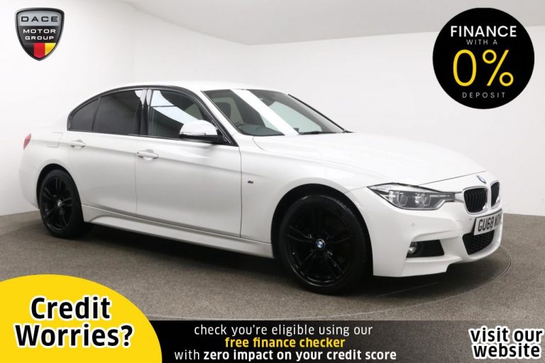 Used 2018 WHITE BMW 3 SERIES Saloon 3.0 330D XDRIVE M SPORT 4d AUTO 255 BHP DIESEL (reg. 2018-09-19) (Automatic) for sale in Stockport