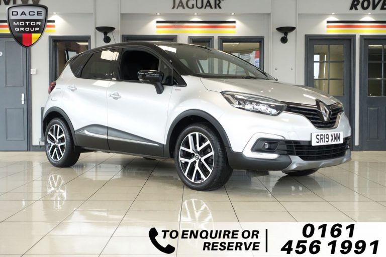 Used 2019 BLACK RENAULT CAPTUR Hatchback 1.5 S EDITION DCI EDC 5d AUTO 89 BHP DIESEL (reg. 2019-06-03) (Automatic) for sale in Stockport