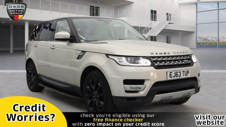 Used 2013 GOLD LAND ROVER RANGE ROVER SPORT Estate 3.0 SDV6 HSE 5d AUTO 288 BHP DIESEL (reg. 2013-12-23) (Automatic) for sale in Stockport