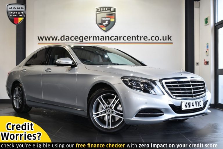 Used 2014 SILVER MERCEDES-BENZ S-CLASS Saloon 3.0 S350 BLUETEC SE LINE 4DR AUTO 258 BHP DIESEL (reg. 2014-03-21) (Automatic) for sale in Stockport