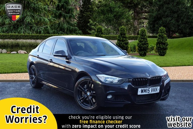 Used 2015 BLACK BMW 3 SERIES Saloon 3.0 335D XDRIVE M SPORT 4d AUTO 309 BHP DIESEL (reg. 2015-06-13) (Automatic) for sale in Stockport