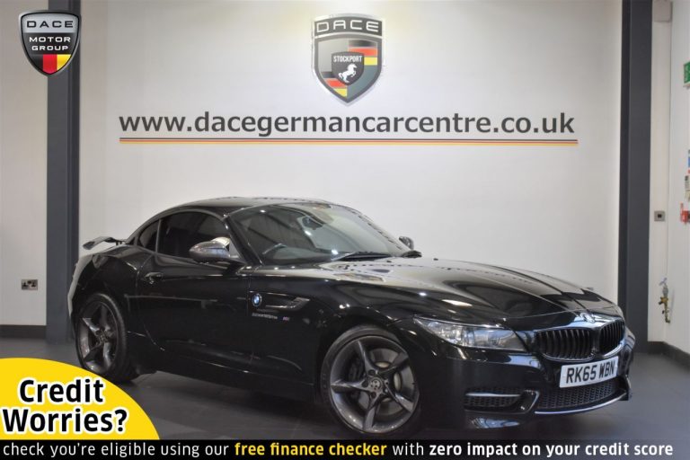 Used 2015 BLACK BMW Z4 Convertible 3.0 Z4 SDRIVE35IS ROADSTER 2DR AUTO 340 BHP PETROL (reg. 2015-09-01) (Automatic) for sale in Stockport