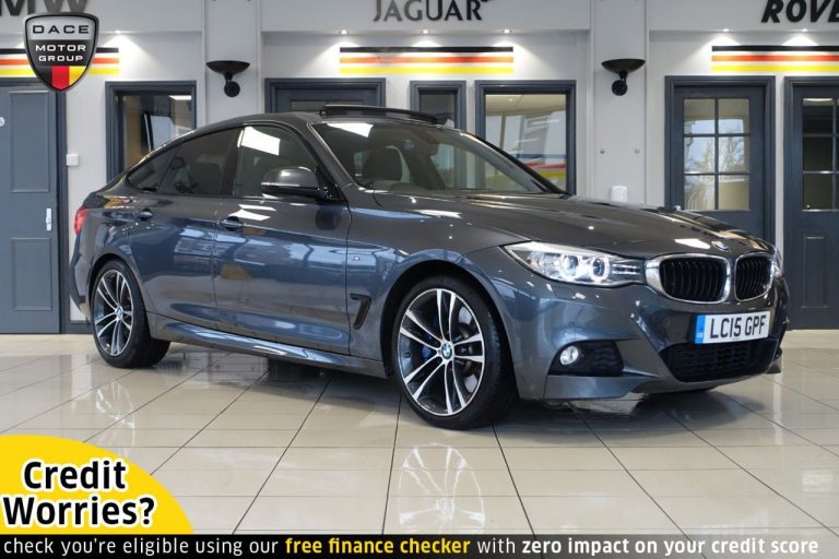 Used 2015 GREY BMW 3 SERIES GRAN TURISMO Hatchback 2.0 328I M SPORT GRAN TURISMO 5d AUTO 242 BHP PETROL (reg. 2015-05-23) (Automatic) for sale in Stockport