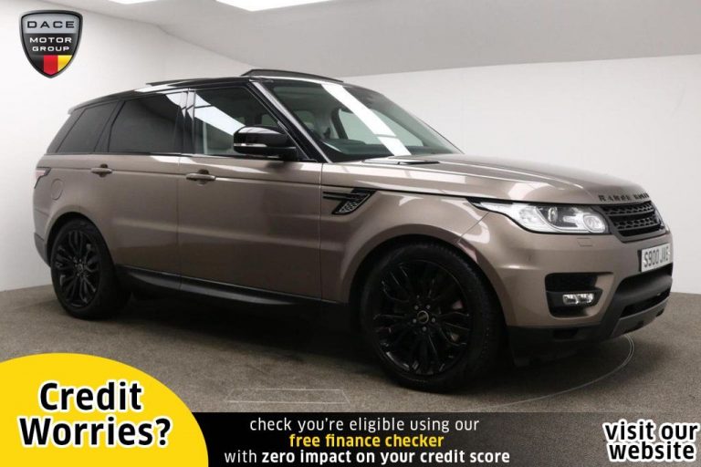 Used 2016 BROWN LAND ROVER RANGE ROVER SPORT Estate 3.0 SDV6 HSE DYNAMIC 5d AUTO 306 BHP DIESEL (reg. 2016-04-20) (Automatic) for sale in Stockport
