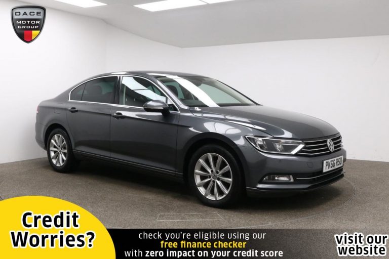 Used 2016 GREY VOLKSWAGEN PASSAT Saloon 1.6 SE BUSINESS TDI BLUEMOTION TECH DSG 4d AUTO 119 BHP DIESEL (reg. 2016-10-04) (Automatic) for sale in Stockport