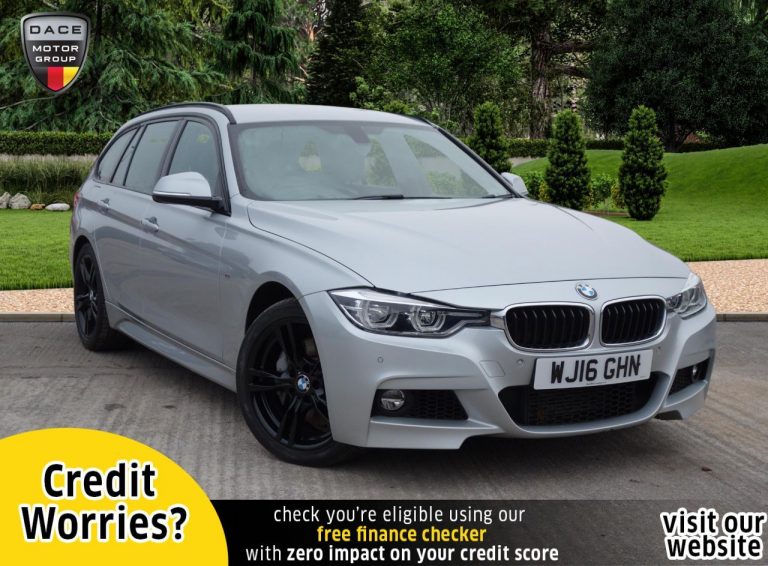 Used 2016 SILVER BMW 3 SERIES Estate 3.0 335D XDRIVE M SPORT TOURING 5d AUTO 308 BHP DIESEL (reg. 2016-03-18) (Automatic) for sale in Stockport
