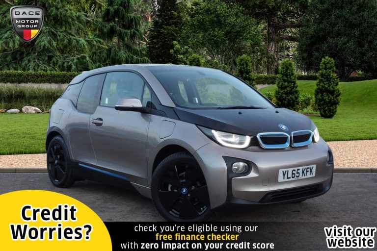 Used 2016 SILVER BMW I3 Hatchback 0.6 I3 RANGE EXTENDER 60AH 5d AUTO 168 BHP Petrol/PlugIn Elec Hybrid (reg. 2016-01-28) (Automatic) for sale in Stockport