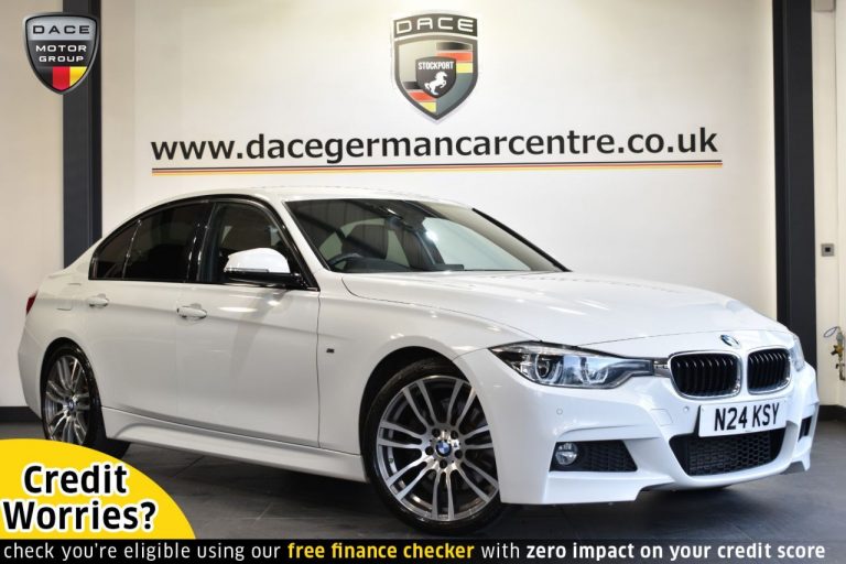 Used 2016 WHITE BMW 3 SERIES Saloon 3.0 330D M SPORT 4DR AUTO 255 BHP DIESEL (reg. 2016-09-01) (Automatic) for sale in Stockport
