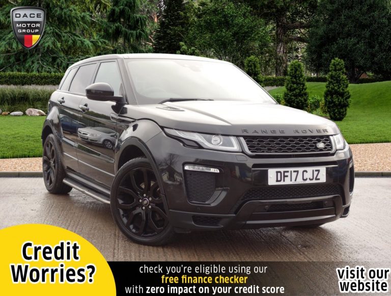 Used 2017 BLACK LAND ROVER RANGE ROVER EVOQUE Estate 2.0 TD4 HSE DYNAMIC 5d 177 BHP DIESEL (reg. 2017-05-20) (Automatic) for sale in Stockport