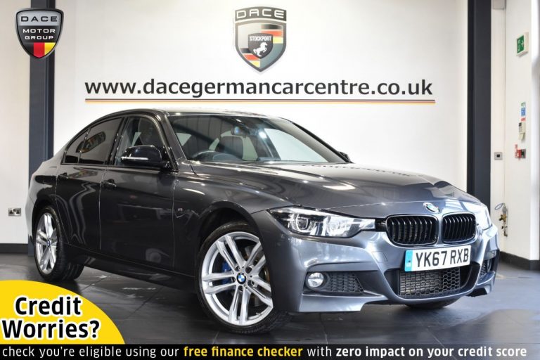 Used 2017 GREY BMW 3 SERIES Saloon 2.0 320D XDRIVE M SPORT SHADOW EDITION 4DR AUTO 188 BHP DIESEL (reg. 2017-09-21) (Automatic) for sale in Stockport