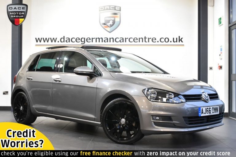 Used 2017 GREY VOLKSWAGEN GOLF Hatchback 1.4 GT EDITION TSI ACT BMT DSG 5d AUTO 148 BHP PETROL (reg. 2017-01-24) (Automatic) for sale in Stockport