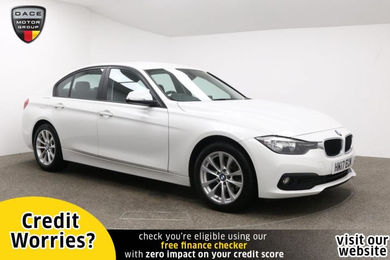 Used 2017 WHITE BMW 3 SERIES Saloon 2.0 318D SE 4d AUTO 148 BHP DIESEL (reg. 2017-06-30) (Automatic) for sale in Stockport
