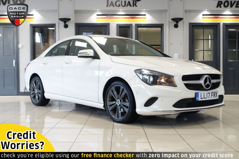 Used 2017 WHITE MERCEDES-BENZ CLA Estate 2.1 CLA 200 D SPORT 5d AUTO 134 BHP DIESEL (reg. 2017-06-19) (Automatic) for sale in Stockport