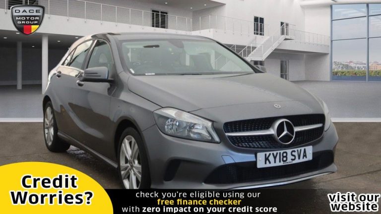 Used 2018 GREY MERCEDES-BENZ A-CLASS Hatchback 2.1 A 200 D SPORT 5d AUTO 134 BHP DIESEL (reg. 2018-03-07) (Automatic) for sale in Stockport