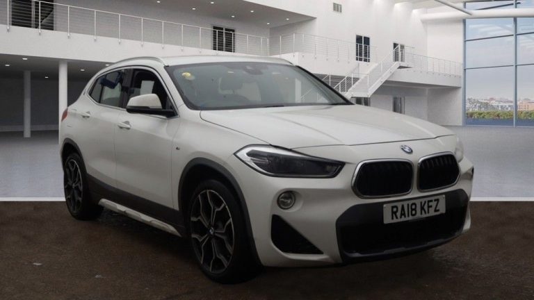 Used 2018 WHITE BMW X2 Hatchback 2.0 SDRIVE18D M SPORT X 5DR AUTO 148 BHP DIESEL (reg. 2018-07-30) (Automatic) for sale in Stockport